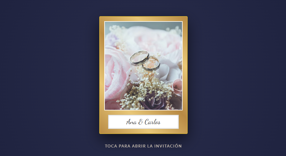 Modelo Boda Enlace Eterno